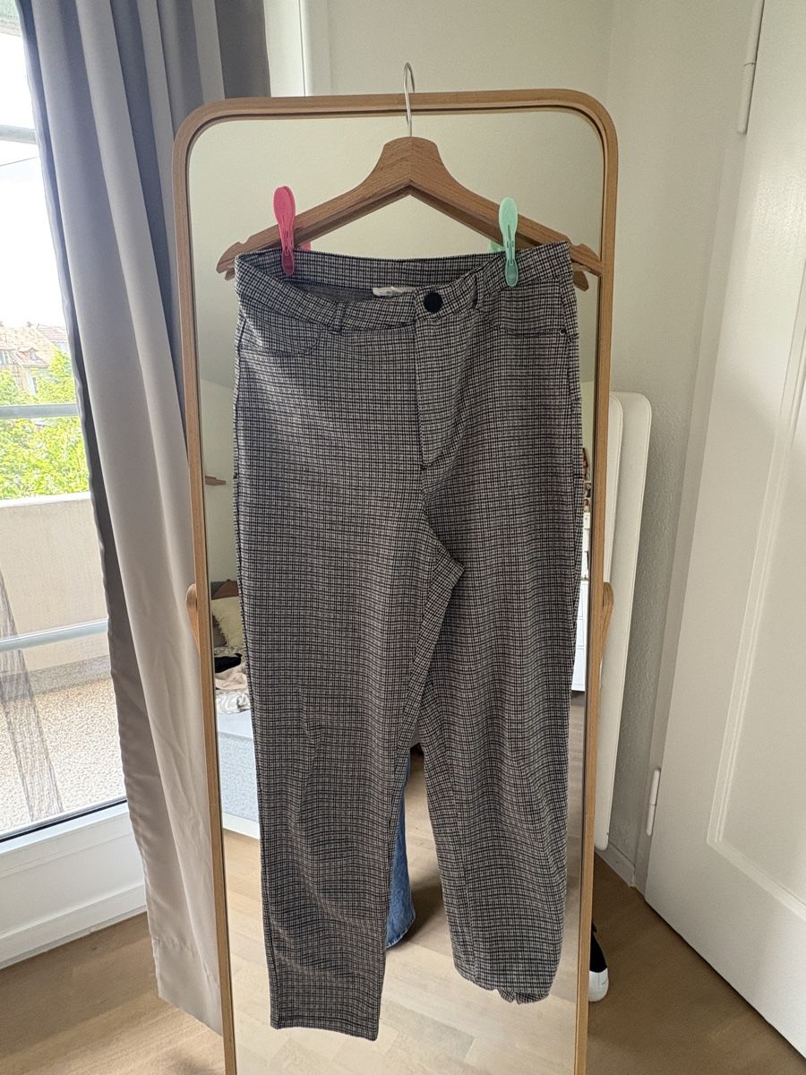 Hosen: Damen Hose Springfield Karomuster – Gebraucht aus Bern von Janina.Leandra