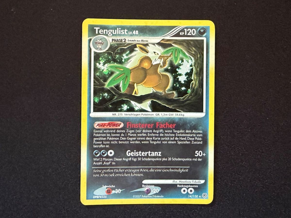 Pokémon Carte collezionabili: Tengulist / 14/130 – Usato da Zürich venduto da mountainwizard00