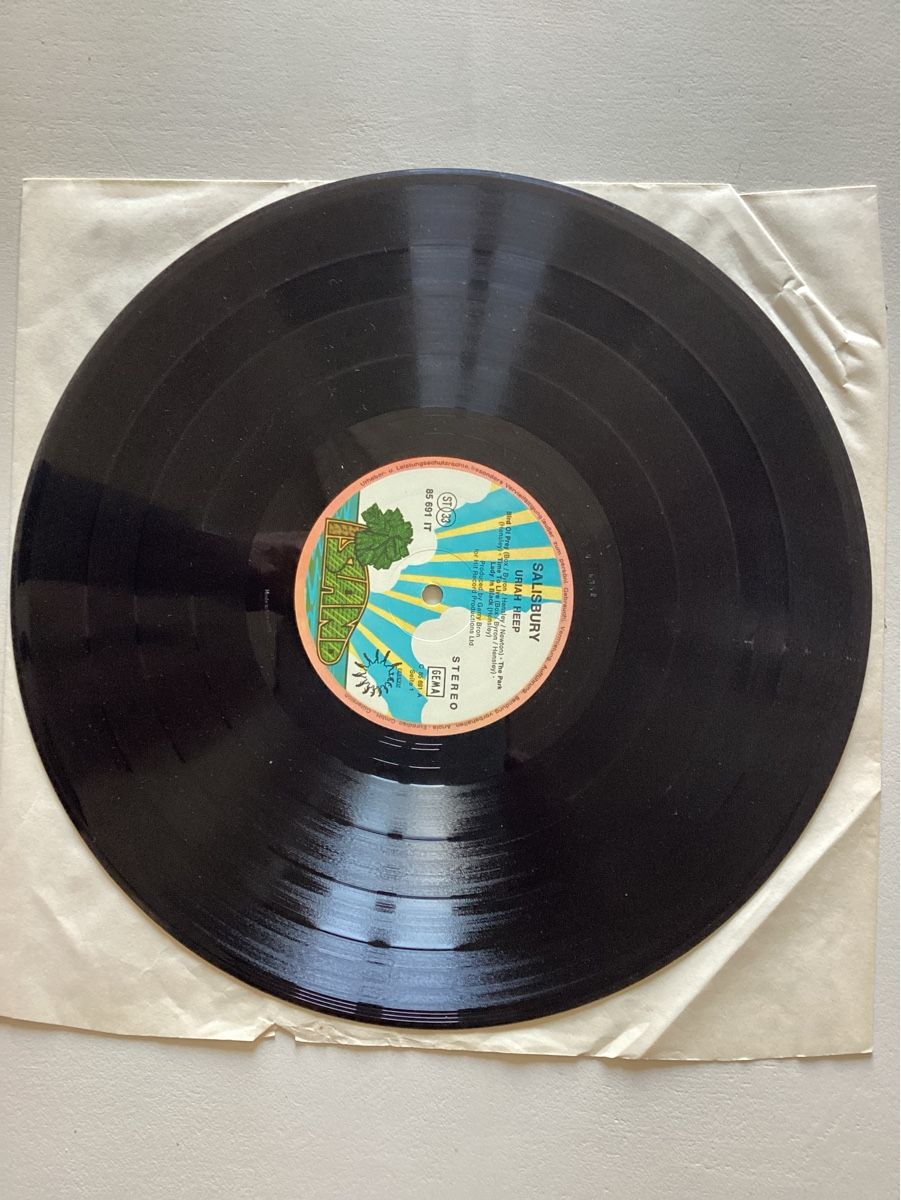 Schallplatten: Uriah Heep Salisbury – Gebraucht aus Zürich von Rockbyrd 3