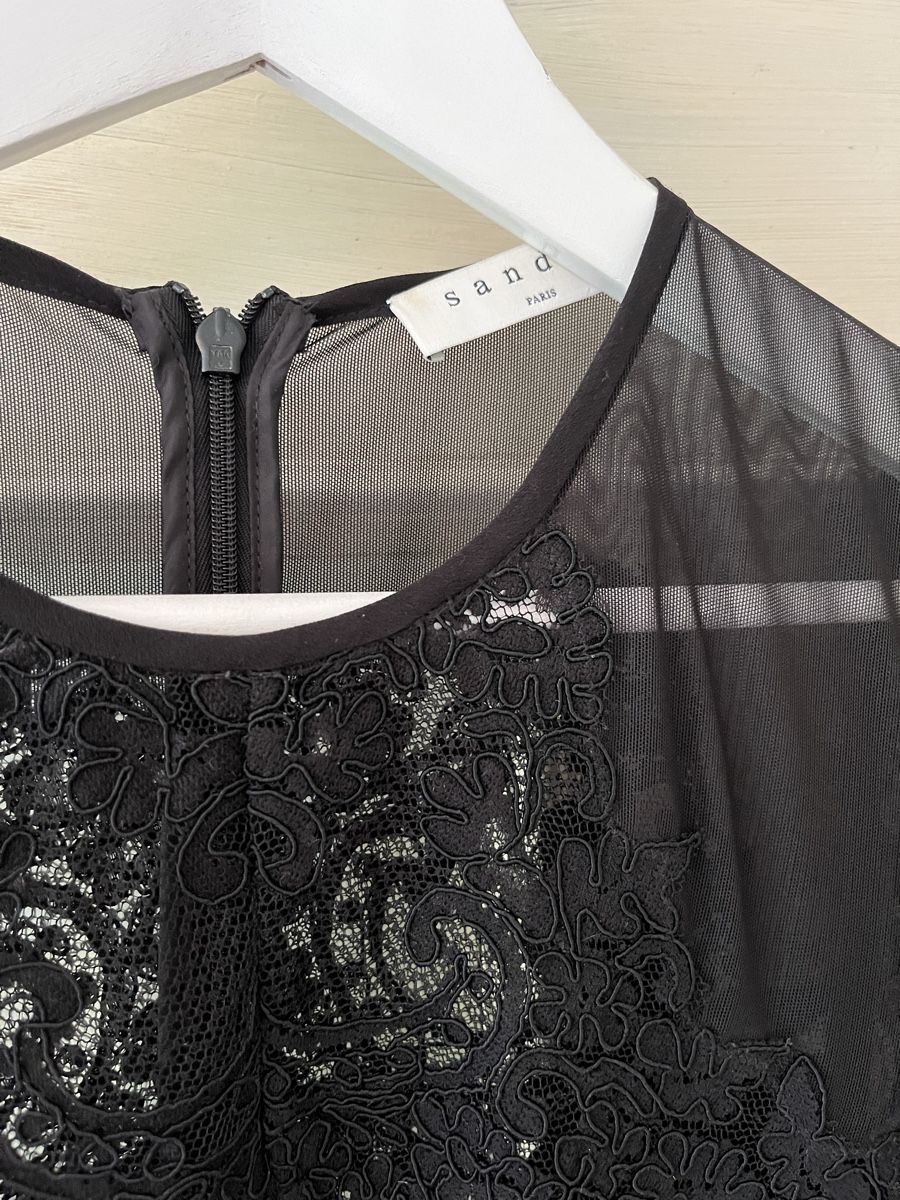 Sandro Kleider: SANDRO Cocktailkleid Spitze schwarz, Gr. 38 – Gebraucht aus Küsnacht ZH von madrilena77 2