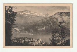 Ansichtskarte Obstalden am Wallensee, SG Schweiz 1921