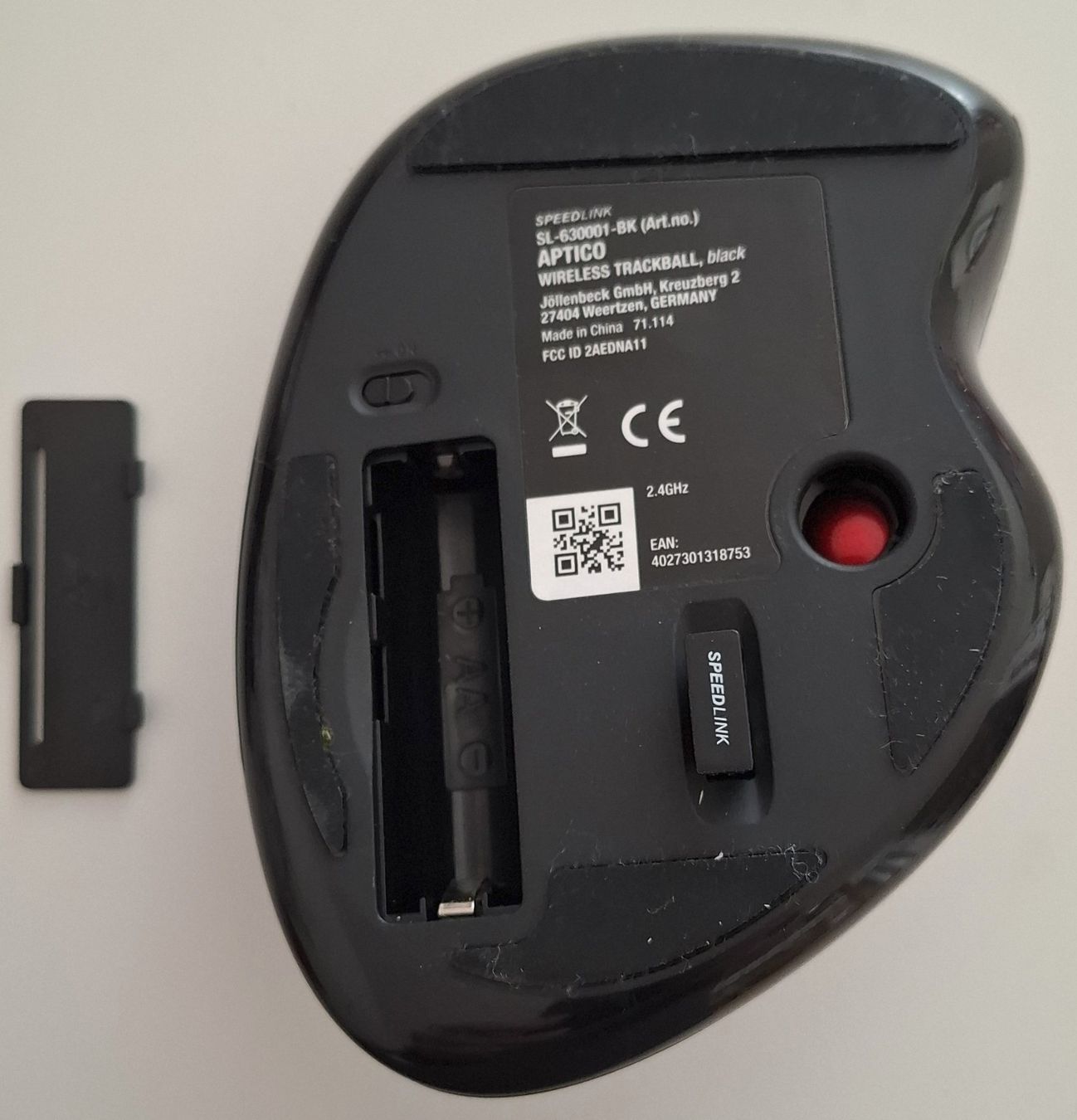 Mouse: Speedlink Aptico Trackball Wireless Schwarz – Nuovo (secondo la descrizione) da Aarau venduto da toni1954 4