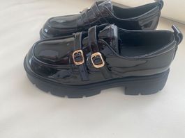 Eyecatcher - edle/sportliche Damenschuhe, schwarz, 38