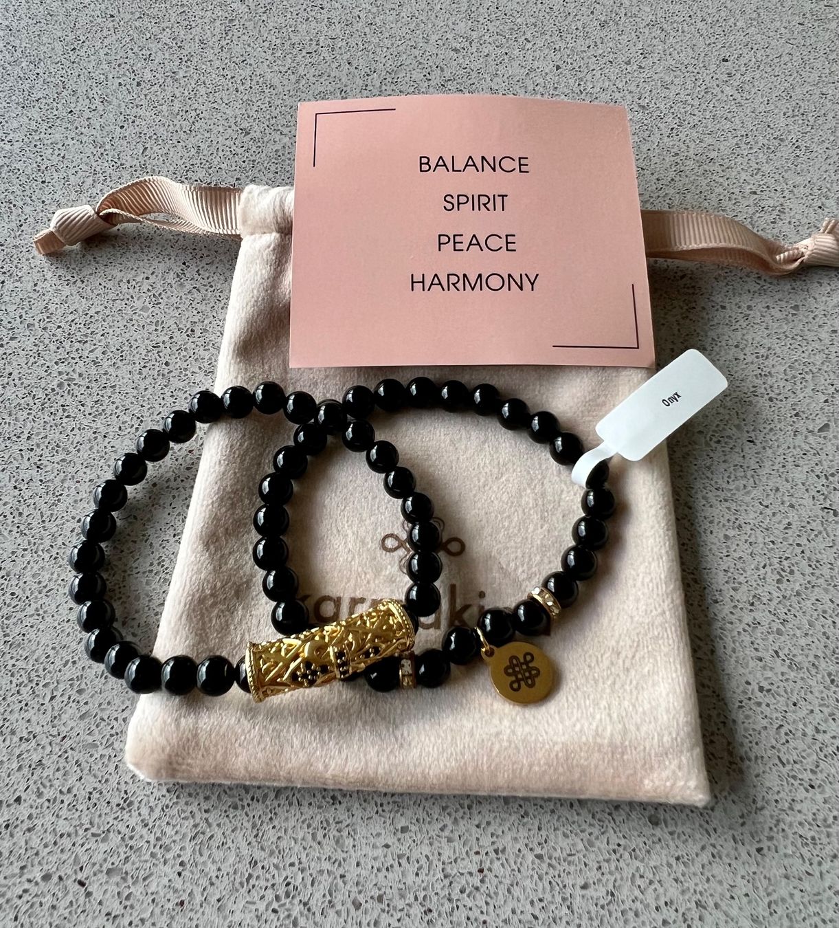 Armbänder & -reifen: NEU: Karmakind Onyx Armband Set – Neu und originalverpackt aus Lachen von mar_ox 1