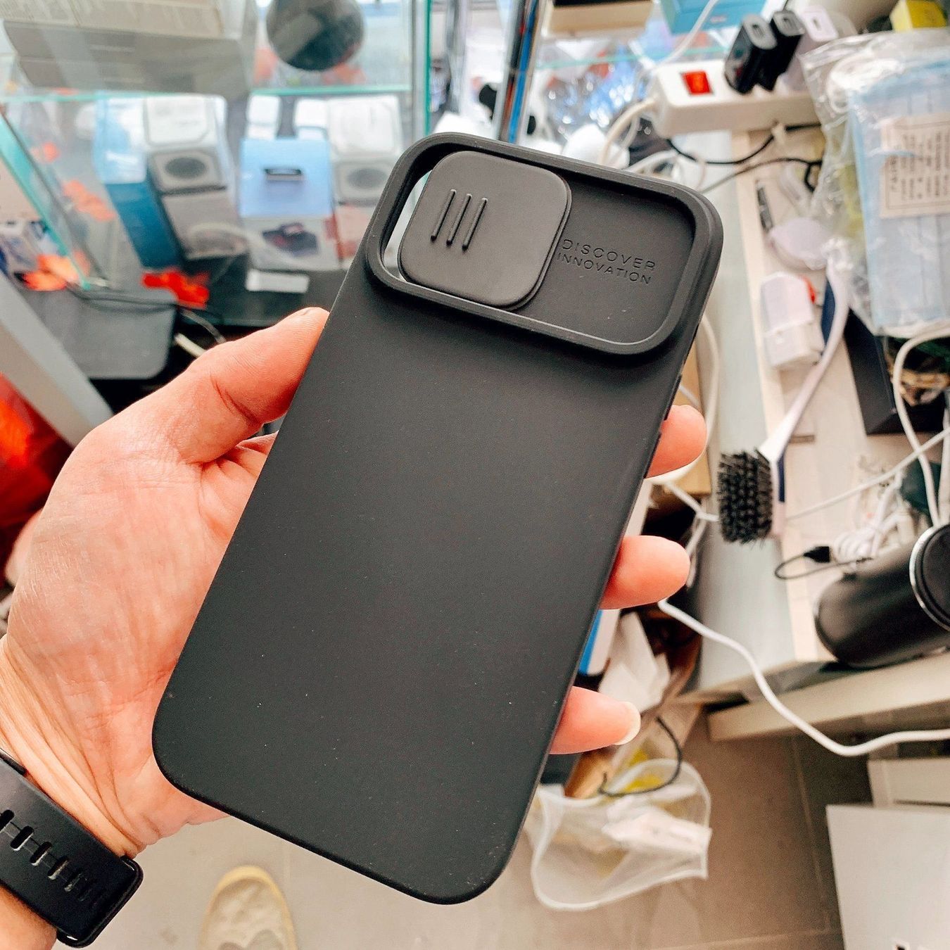 Covers & Schutzfolien: iphone 13 pro - coque silicone camshield noir – Neu und originalverpackt aus Morges von DigiAC 1