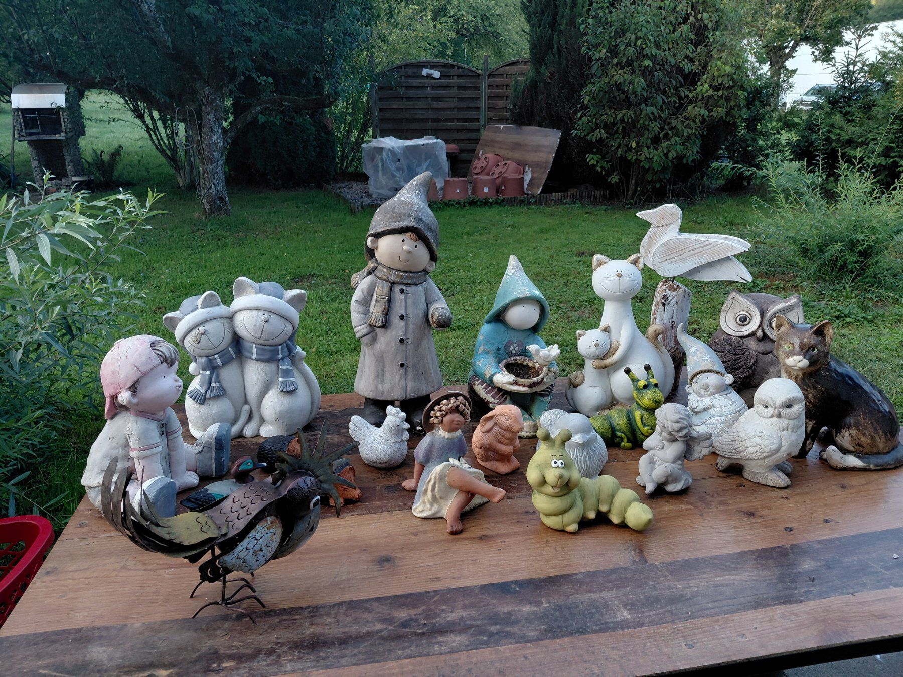 Statuette: Gartenfiguren diverse – Usato da zuchwil venduto da parson65
