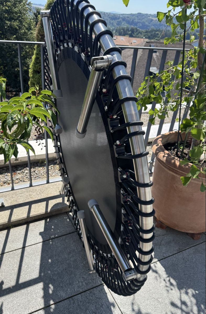 Bellicon Trampolini: Bellicon Trampolin Premium 125cm mit Klappbeinen – Usato da Wohlen b. Bern venduto da delfin99 5
