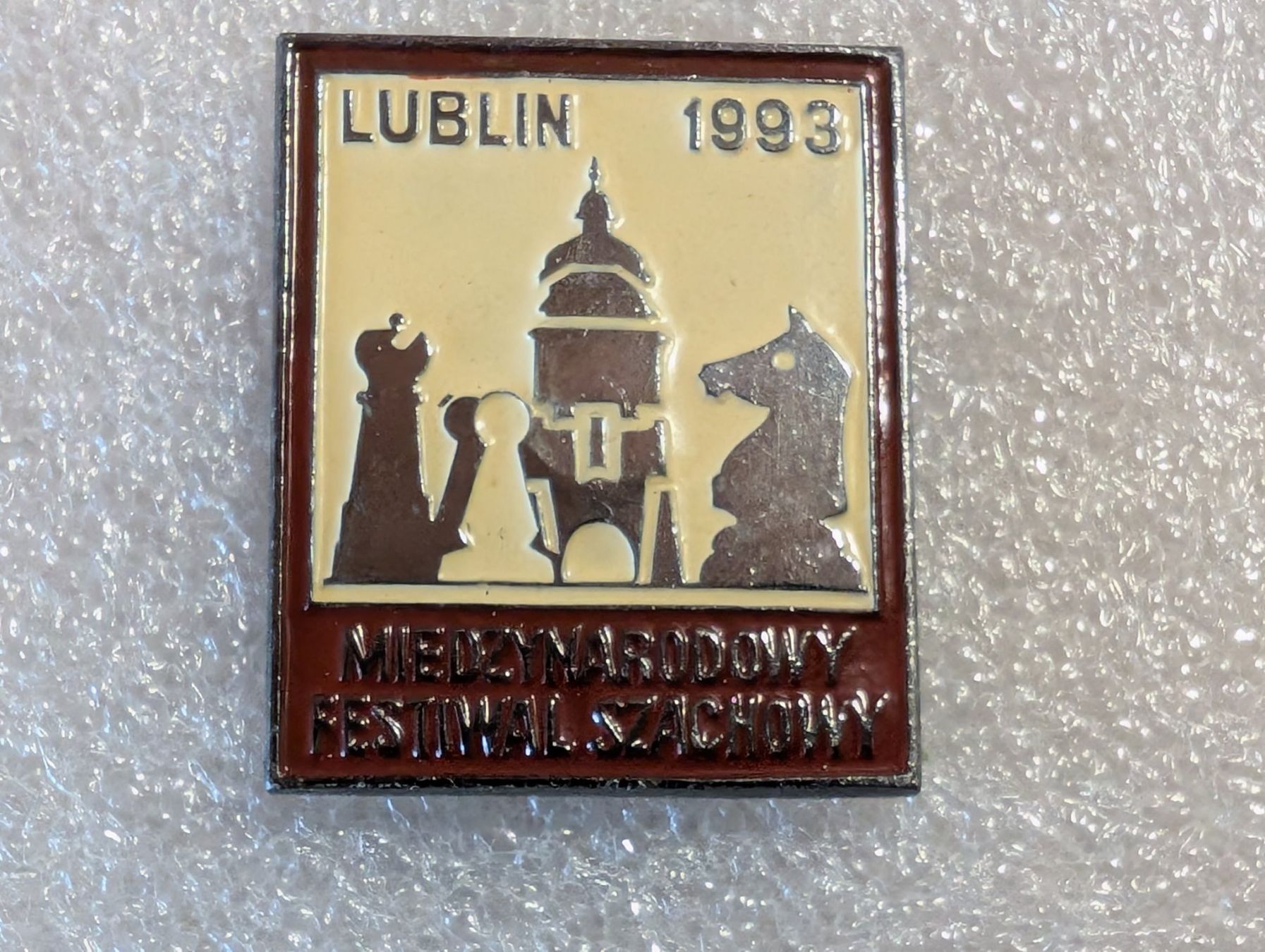 Placchette & Badge: Ansteckpin 280: Lublin – Usato da Oppligen venduto da Pin-Fall-Shop