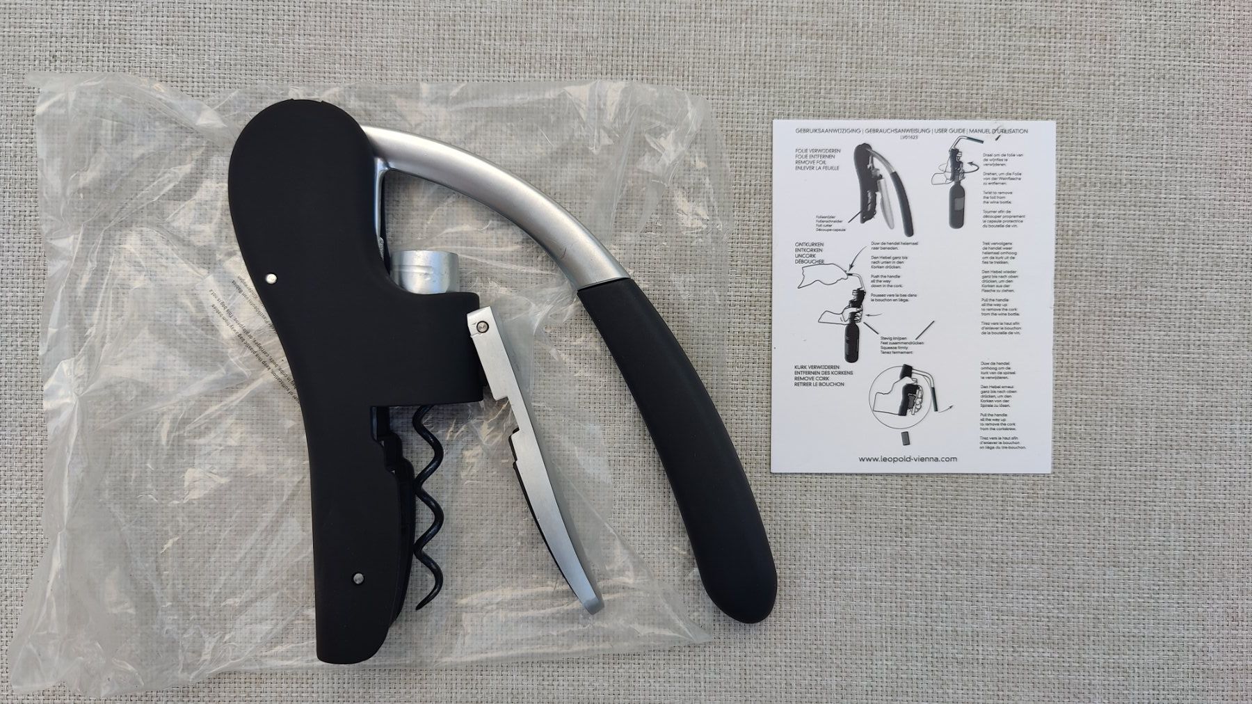 Tire-bouchons & Bouchons: Hebel Korkenzieher Mini Octopus - NEU – D'occasion à Zürich par j00e 1