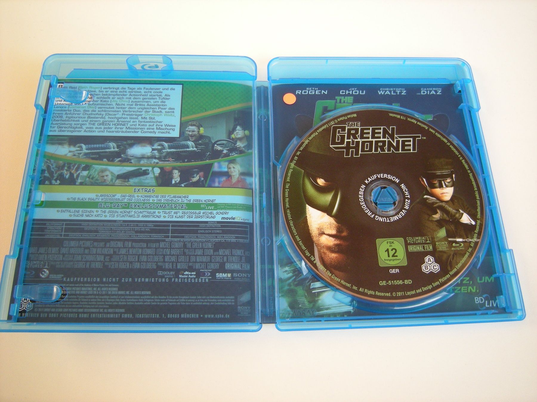 Alle DVDs: THE GREEN HORNET – Gebraucht aus Basel von Ceebee62 2