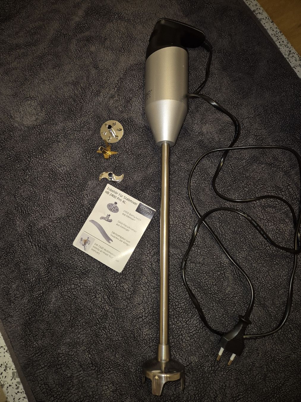 Elettrodomestici da cucina: CASO Stabmixer HB 2400 Pro XL – Usato da Gams venduto da fsc_8vct 1