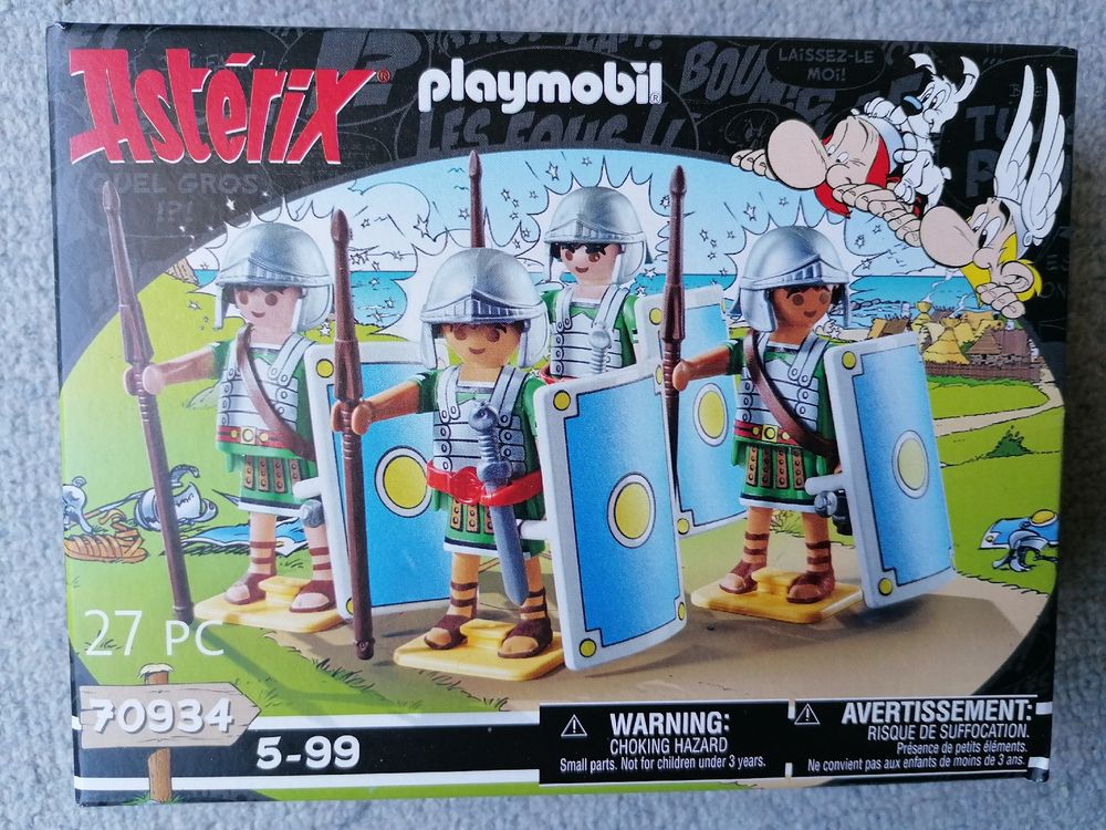 PLAYMOBIL ASTERIX REF 70934 Les Legionnaires Romains Neuf EUR 13,00