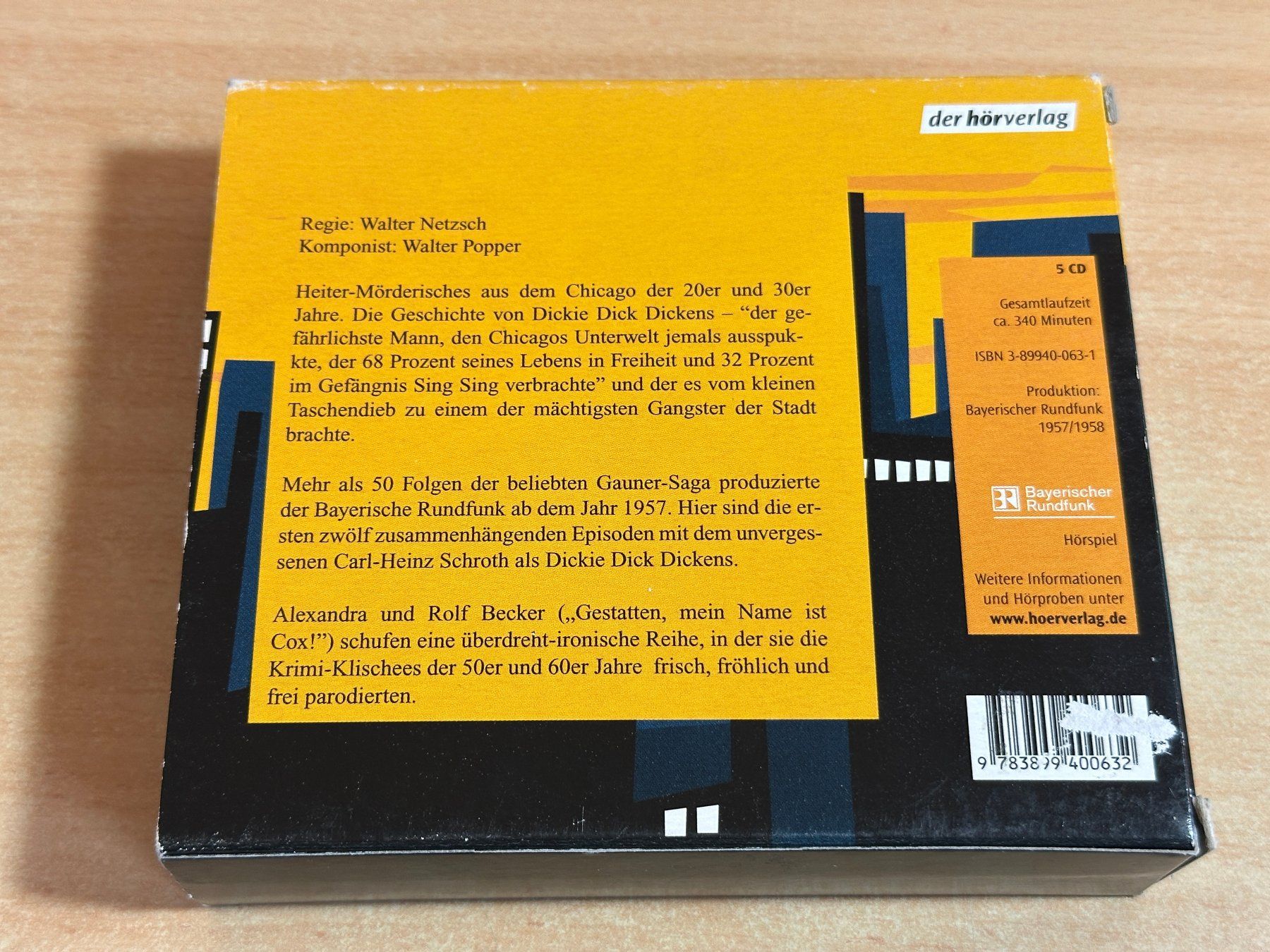 Audiolibri: Dickie Dick Dickens: Folgen 1-12 - 5 CD – Usato da Rikon im Tösstal venduto da Alpenmutz 1