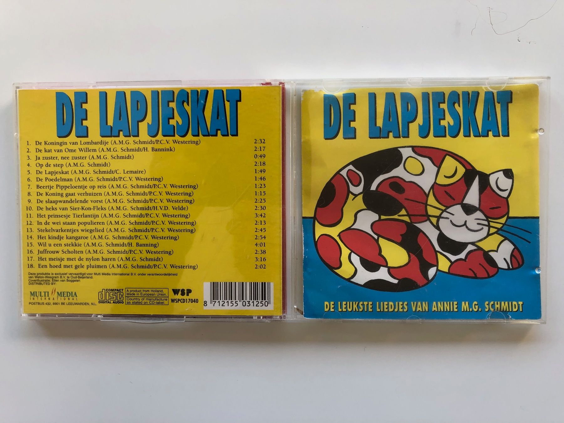 CD: De Lapjeskat. De leukste liedjes van Annie G. Schmidt – Usato da Allschwil venduto da lito4