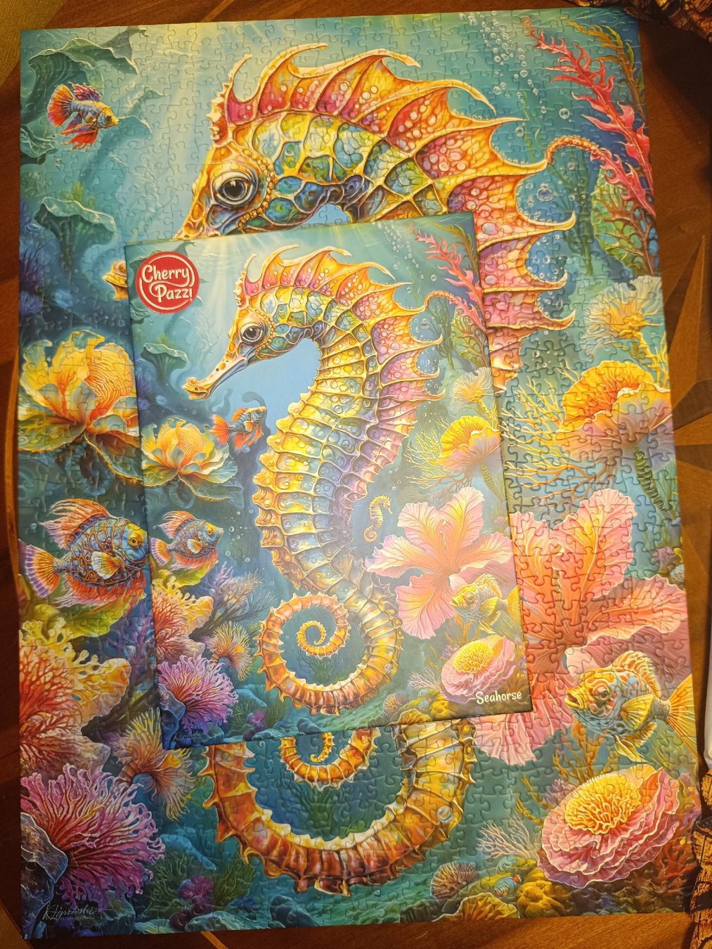 Puzzles: 1000er Puzzle Seepferdchen  – Neu (gemäss Beschreibung) aus Biberist von Belzebu 1