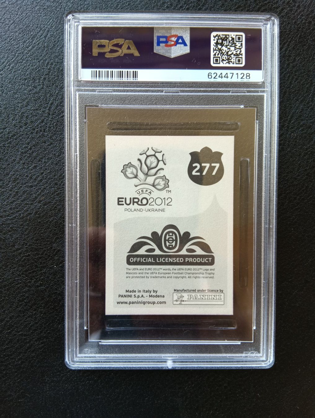 Panini Sammelbilder & Trading cards: 2010 Panini Christiano Ronaldo PSA 8 #444 – Gebraucht aus Steinen von antikesundseltenes 1