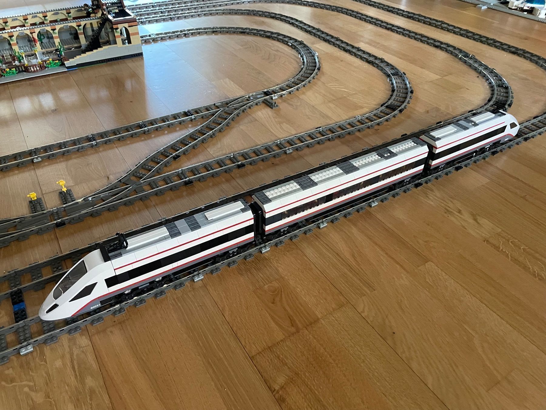 Lego Giocattoli: Lego Eisenbahn ICE ohne Motor /MOC – Usato da Rheinfelden venduto da zim_2hqc