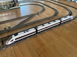 Lego Eisenbahn ICE ohne Motor /MOC