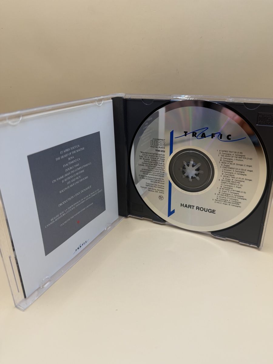 CDs: Hart Rouge - Traffic - 1990 – D'occasion à Genève par sho_67qj 2