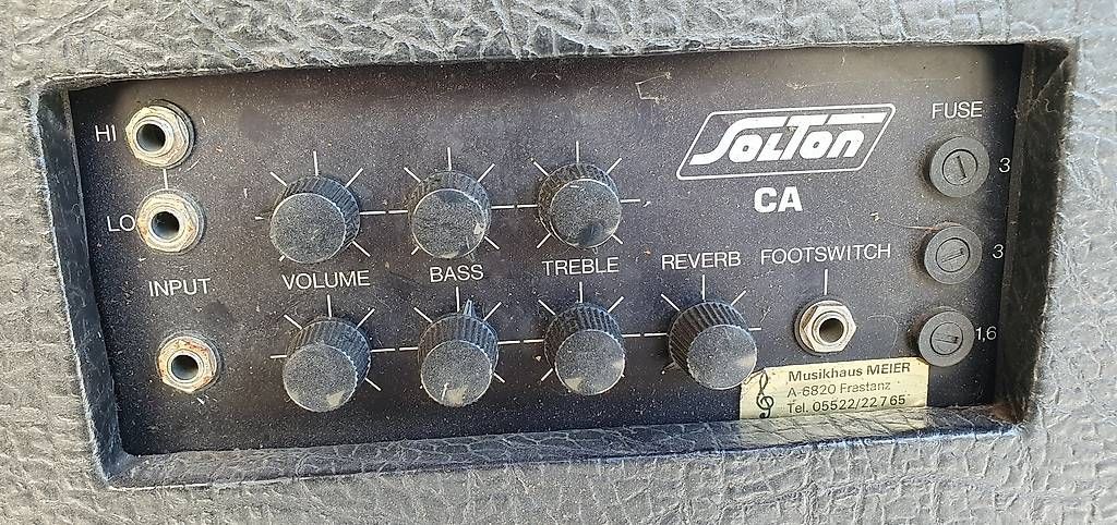 Verstärker: Amplificatore per basso Solton con leslie – Gebraucht aus Losone von Carlomagno72 1