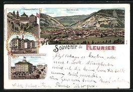 Litho Fleurier, Hotel Victoria, Hotel de