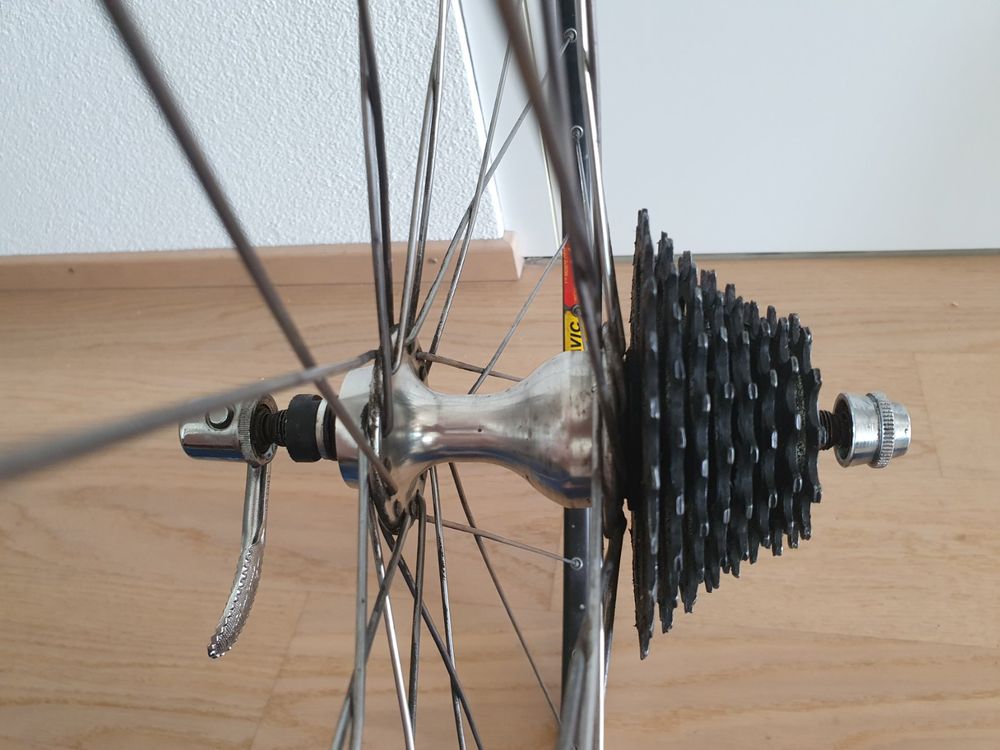 Leviers De Frein/changement Campagnolo Athena 8 Vitesses - Vélo De Route - Occasion Italie
