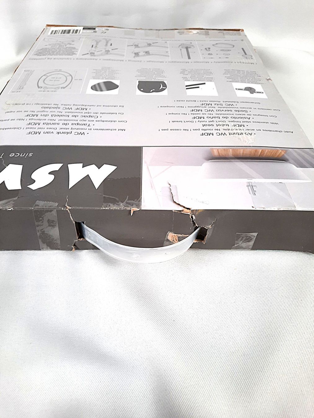 WC: MSV Wc Sitz Mdf Moana Aqua – Nuovo (secondo la descrizione) da Beinwil am See venduto da Restwert_Beinwil 6