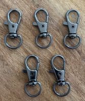 5x Haken / Karabiner zum Basteln