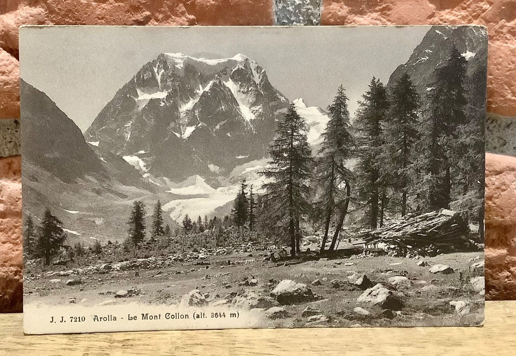 Cartoline postali: 1912 - AROLLA - Le Mont Collon – Usato da Root venduto da ENGLAND-TREASURES