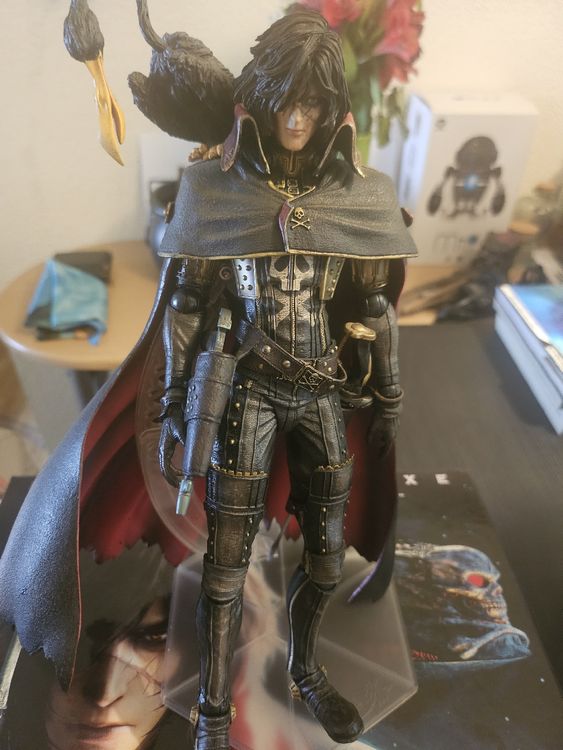 Figurine Albator (Harlock) – Ceji Arbois, PVC, Dessin Animé, Occasion