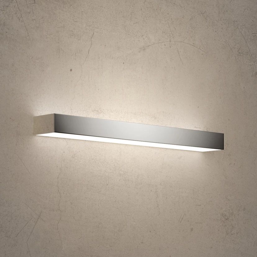 Lampade: Moderne LED Wandleuchte, Chrom 60cm – Nuovo (secondo la descrizione) da Stäfa venduto da FinTonic