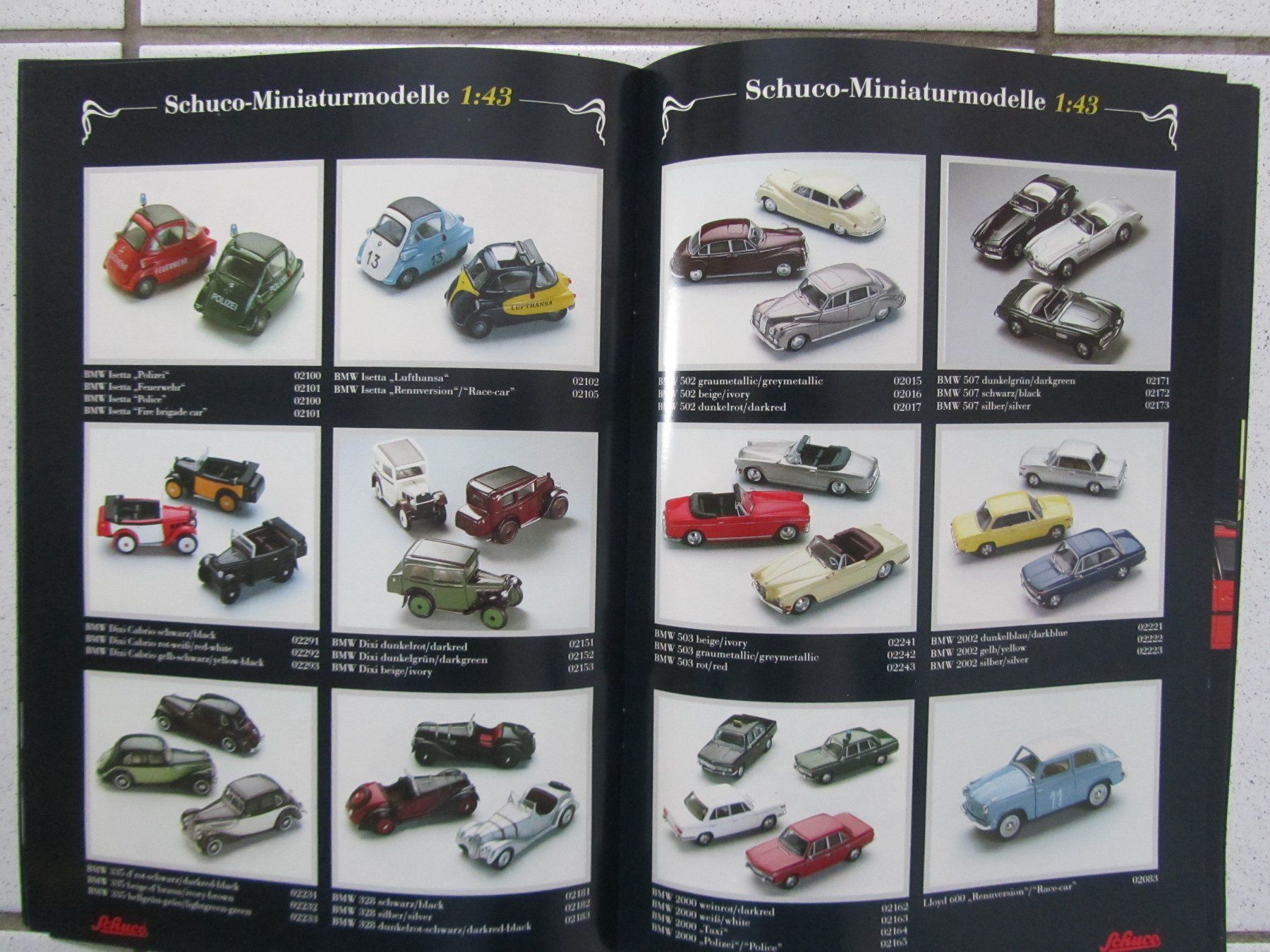 Schuco Modellautos: Schuco, Modellauto-Katalog, von 1997 – Gebraucht aus Weiningen ZH von dietsch57 7
