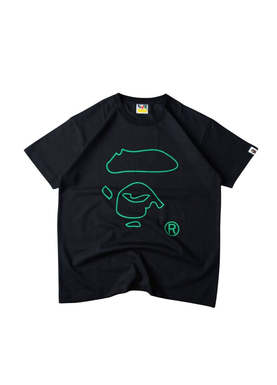Bape T-shirts: BAPE Ape Face Tee 'Black' (M) – Neuf avec emballage d'origine à Chamoson par Sapoloshop