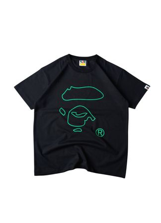 BAPE Ape Face Tee 'Black' (M)