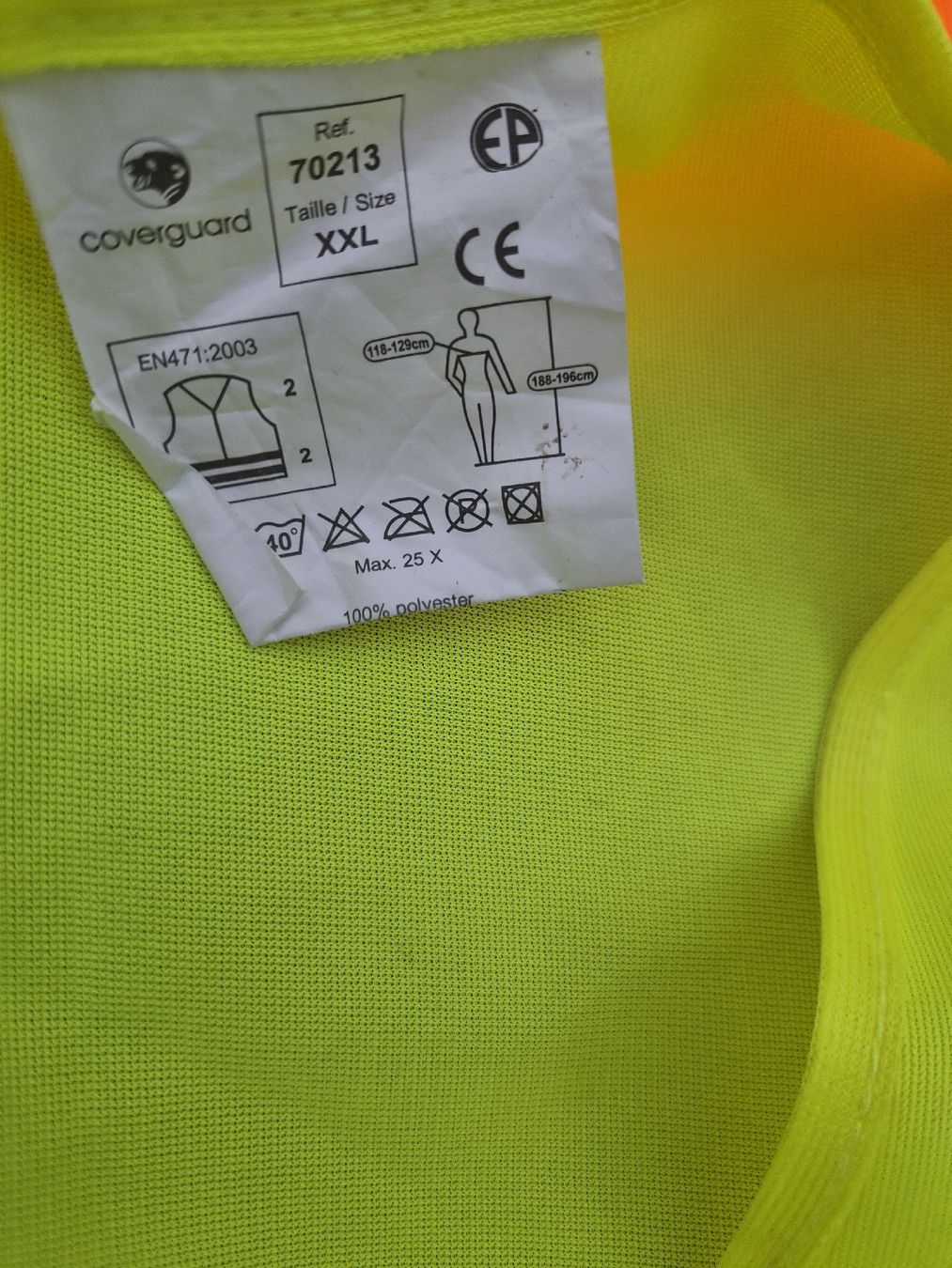 Gilet & Giacche: Warnweste neongelb Grösse XXL  – Usato da Fislisbach venduto da Crisisgusita 1