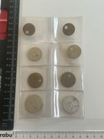 Stückelungsmarken 100er 20er 10er 5er 2er 1er Münzen(S32)
