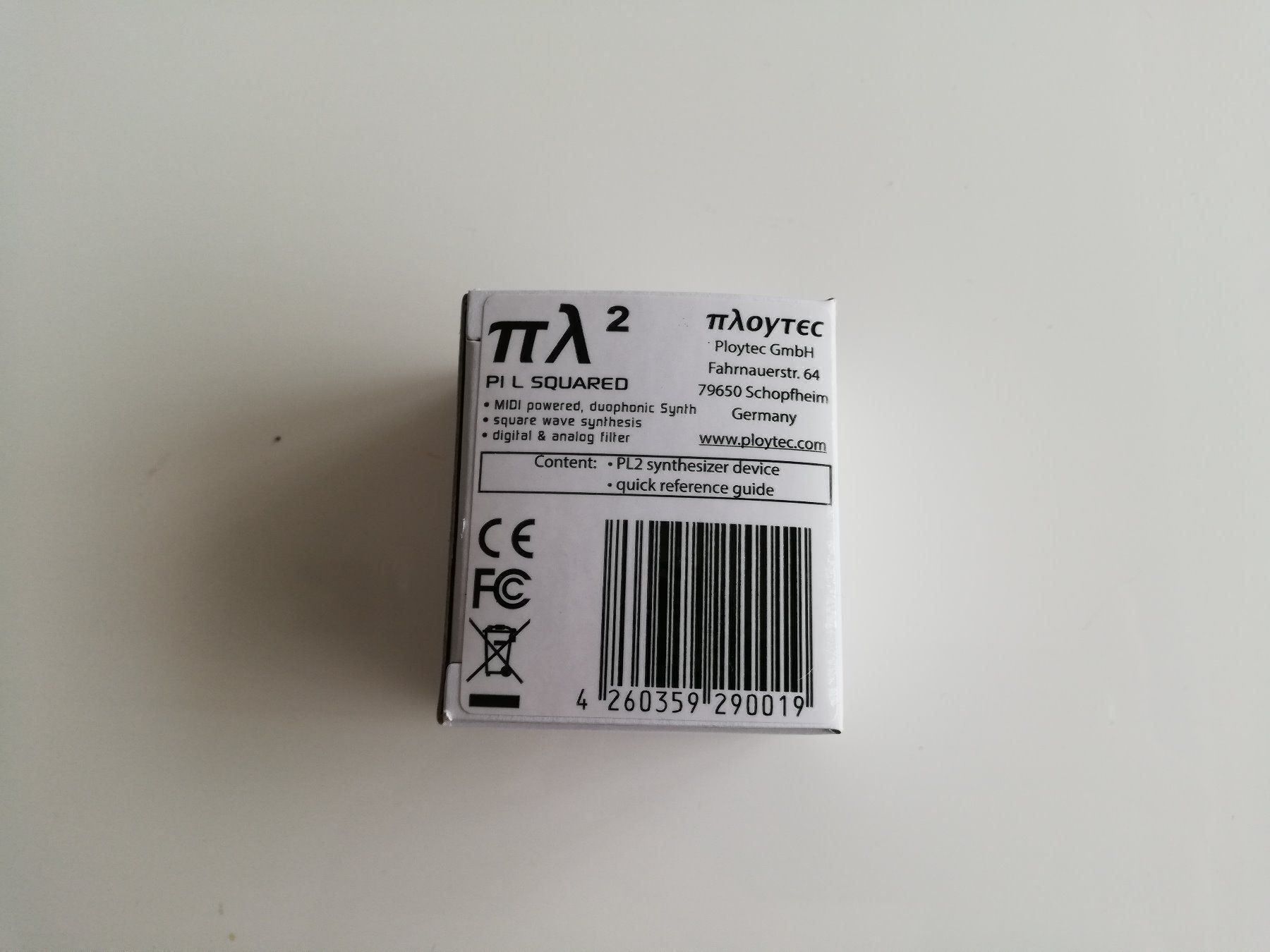 Strumenti musicali: Ploytec PL2 (Pi L Squared) Hardwaresynth – Nuovo e nell'imballaggio originale da Balgach venduto da Bassman4 1