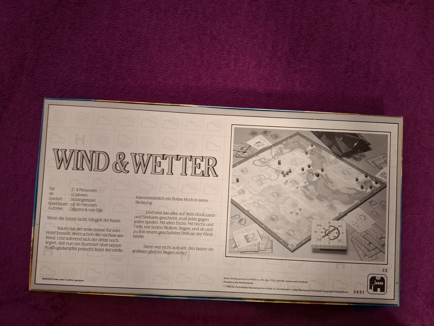 Spiele: Spiel - Wind & Wetter von Jumbo – Gebraucht aus Müllheim Dorf von Seeeule01 8