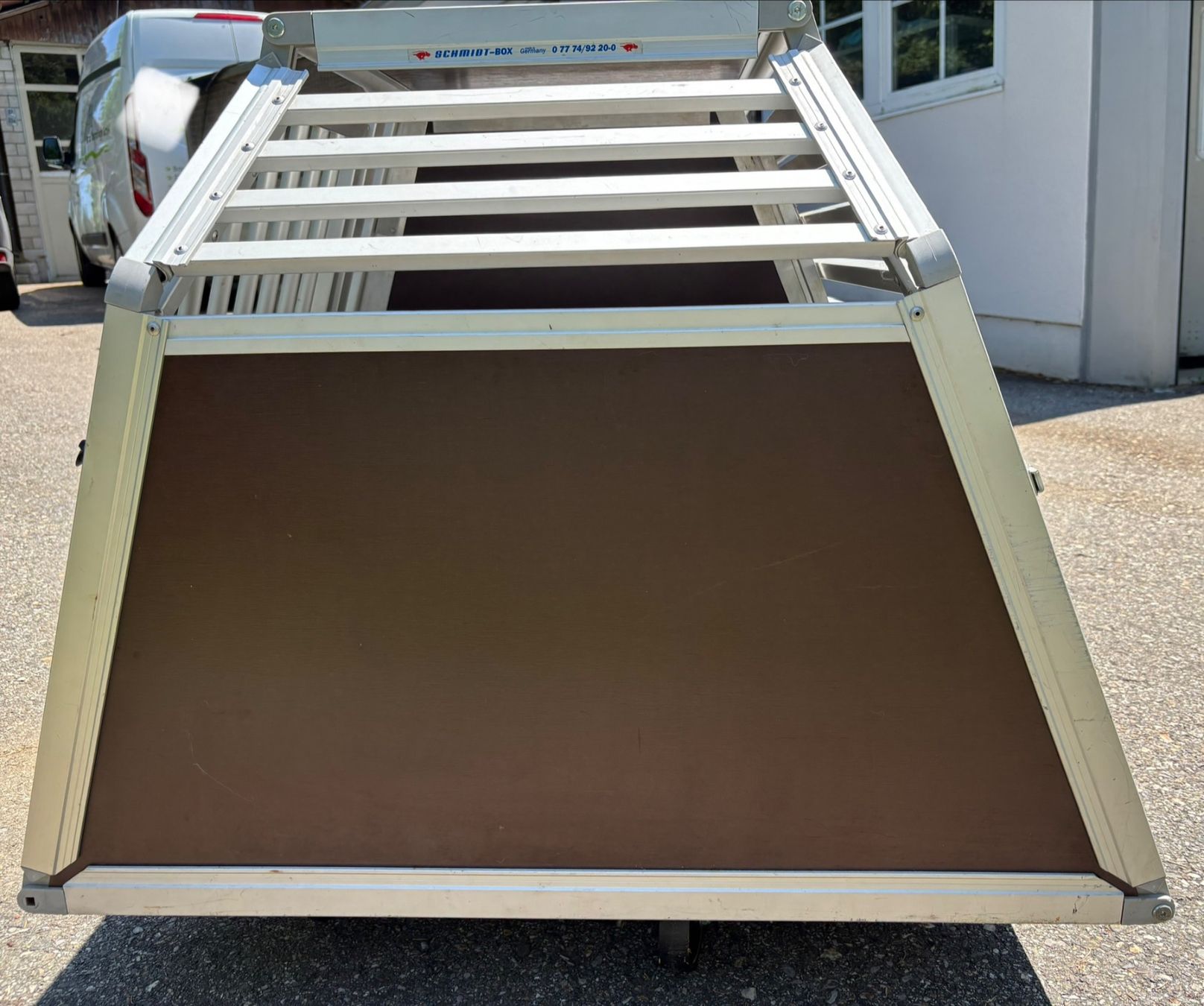 Gabbie, trasporto & Sicurezza: Grosse Schmidt Doppelbox / Hunde Transportbox – Usato da Romont (BE) venduto da Kauer25 4