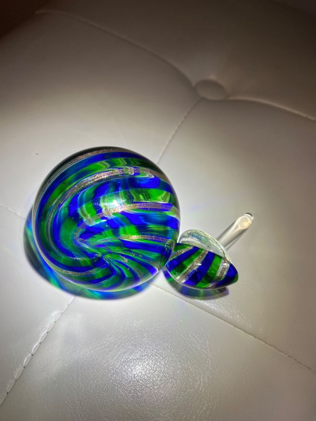 Murano Flaconi: Miniatur-Flakonglasflasche Murano – Usato da Männedorf venduto da Maru83 3