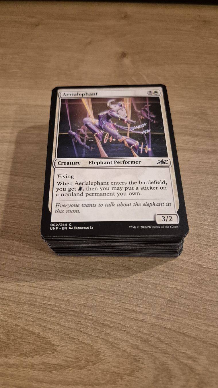 Magic The Gathering Carte collezionabili: Unfinity Common Cards Set (EN) - MTG Magic The Gathering – Nuovo (secondo la descrizione) da Küsnacht ZH venduto da Canada-2012