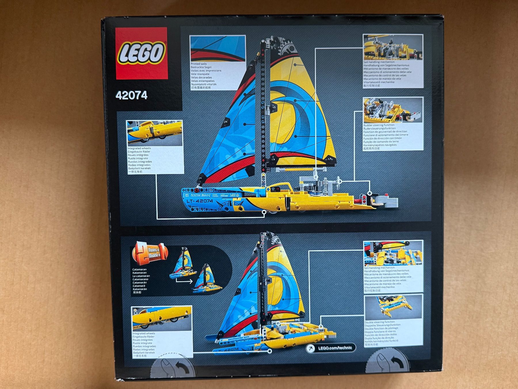 Lego Kit di costruzioni: LEGO 42074 Technic Rennyacht – Nuovo e nell'imballaggio originale da Basel venduto da zekzek 1