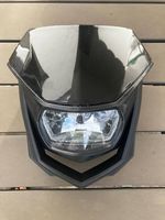 Halogen-Scheinwerfer Motorrad / Maske schwarz