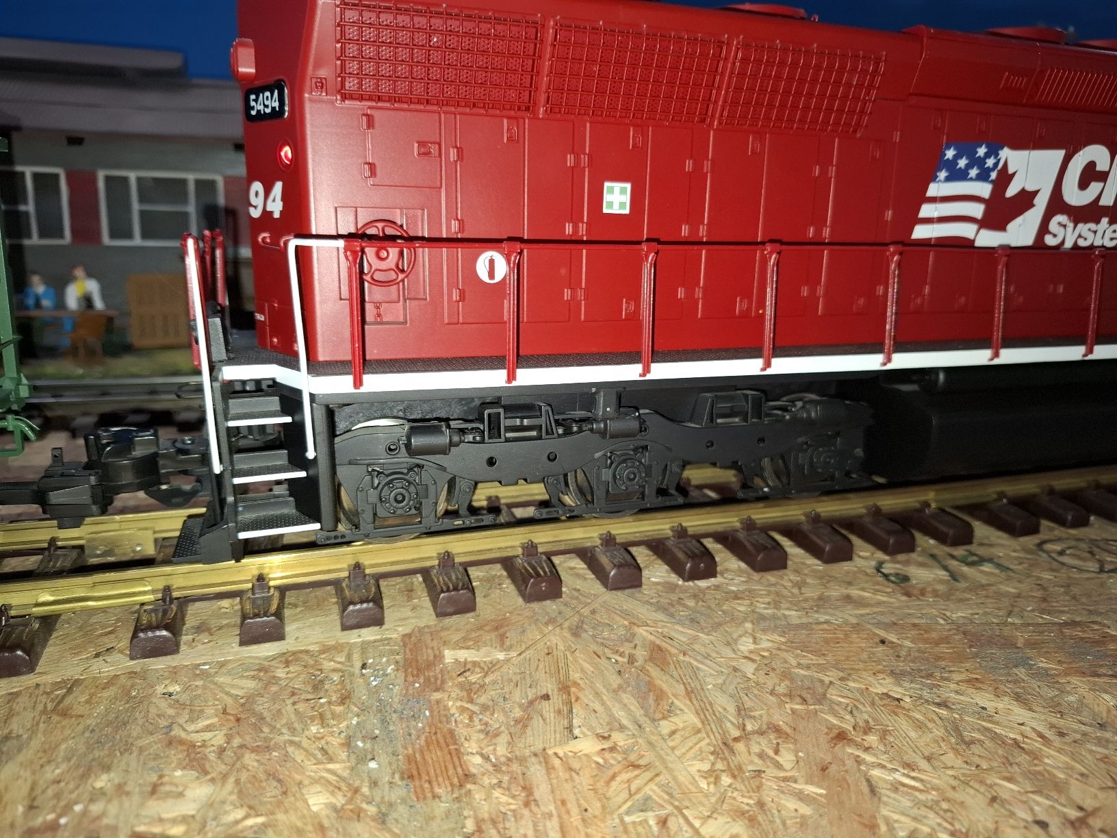 LGB Modellini di ferrovie: Aristocraft SD45. CP Rail – Usato da Meierskappel venduto da Twiggi 9