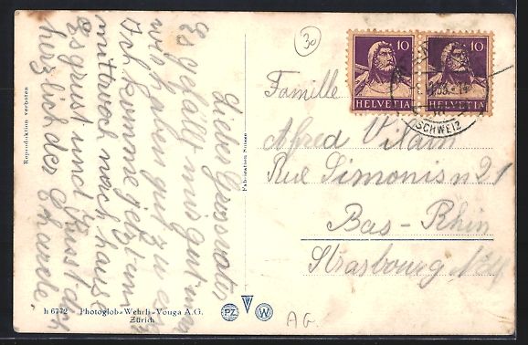 Cartoline postali: AK Rheinfelden, Sanatorium, 1933 – Usato da Berlin venduto da bartko-reher 1