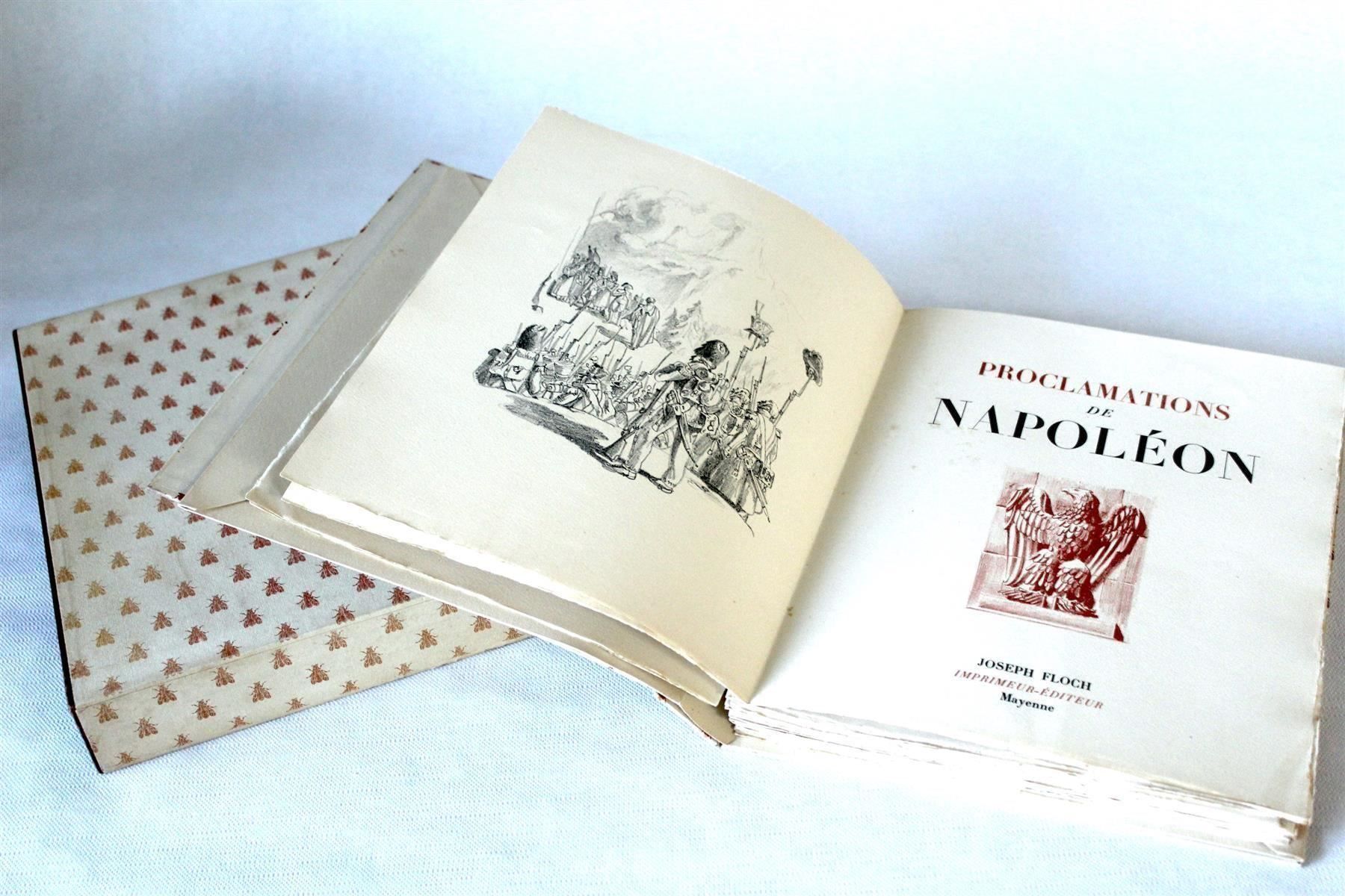 Grafica & Litografie: PROCLAMATIONS DE NAPOLEON limitiert 1946 – Usato da Bern venduto da Rare-Books
