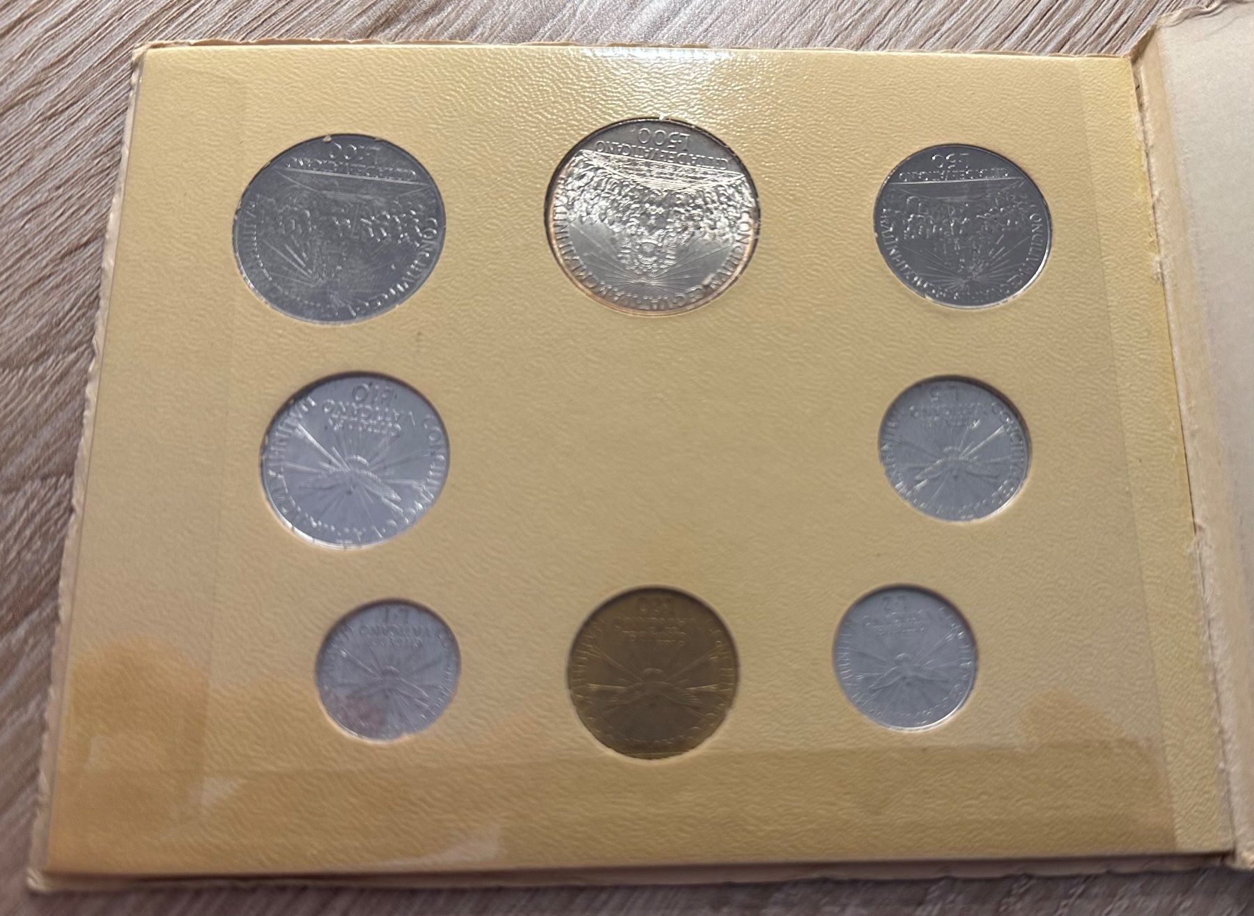 Tutti le monete: SET LIRE FDC VATIKANSTADT 1962 – Nuovo (secondo la descrizione) da Watt venduto da phila13 2