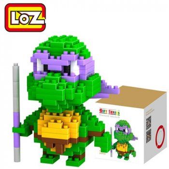 Nanoblock Kit di costruzioni: 9148 Loz - Turtles - Donatello – Nuovo e nell'imballaggio originale da Hochdorf venduto da ruest-online