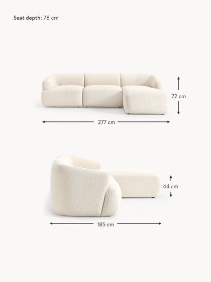 Westwing Divani: Sale!!!Modulares Bouclé-Ecksofa Sofia Westwing CHF 4349-45% – Nuovo (secondo la descrizione) da Otelfingen venduto da Yvonne_Outlet 7