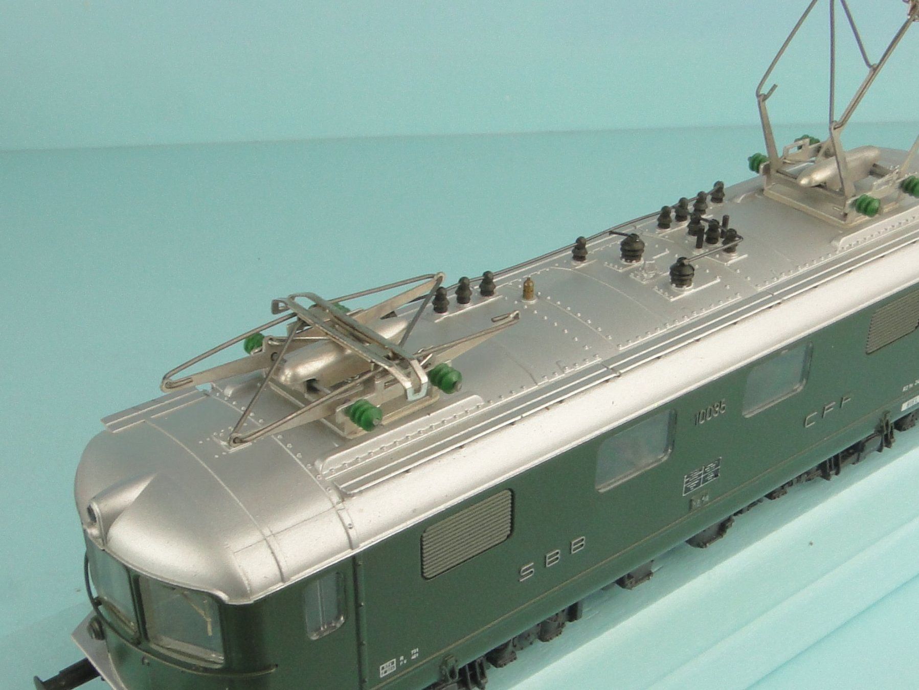 Hag Modellini di ferrovie: HAG 221 SBB Re 4/4 Gleichstrom – Usato da Bülach venduto da cann11 3